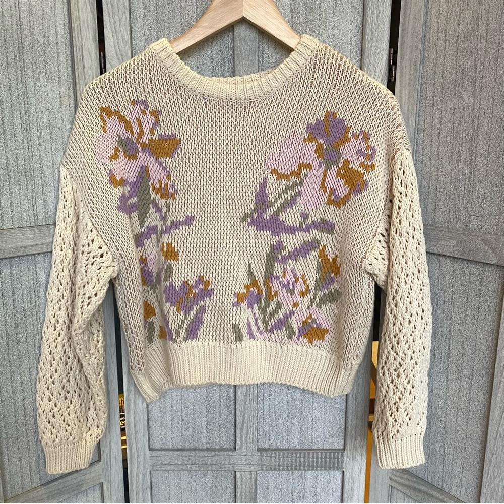 Magaschoni Floral Sweater